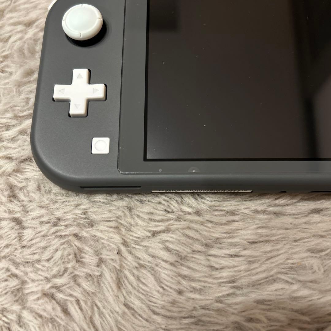 Nintendo Switch Lite グレー 本体と充電器 箱あり