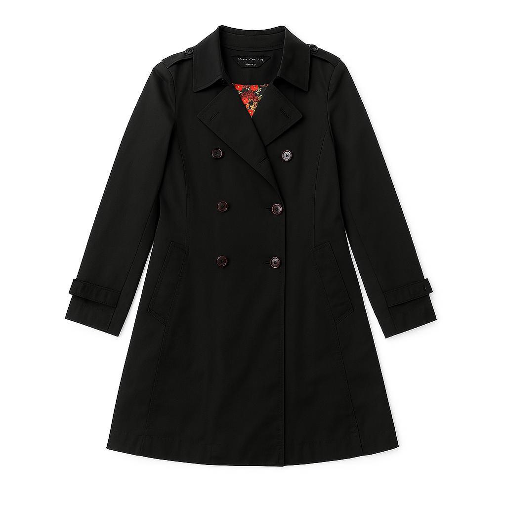 Paul Smith BLACK トレンチコート 花柄裏地付き レディース用