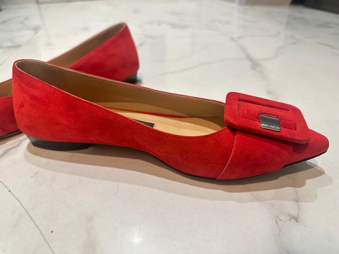 【美品】セルジオロッシ フラットシューズ　サイズ37