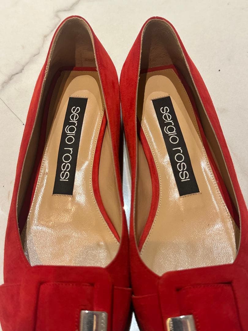 【美品】セルジオロッシ フラットシューズ　サイズ37
