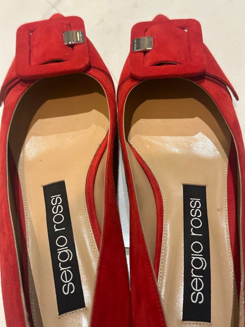 【美品】セルジオロッシ フラットシューズ　サイズ37