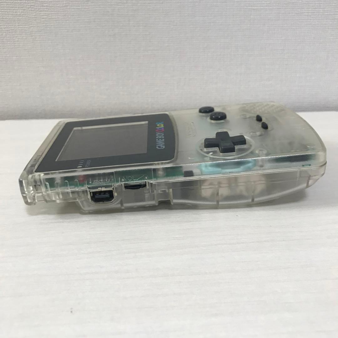 Nintendo ゲームボーイカラー クリア 本体 取扱説明書