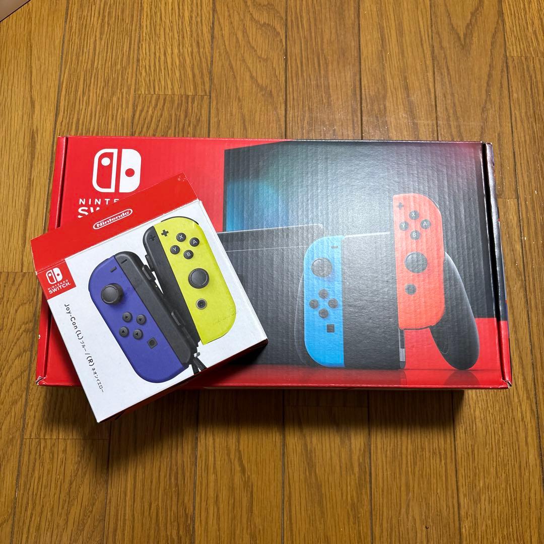 Switch 本体　別Joy-Con付き　ケース付き