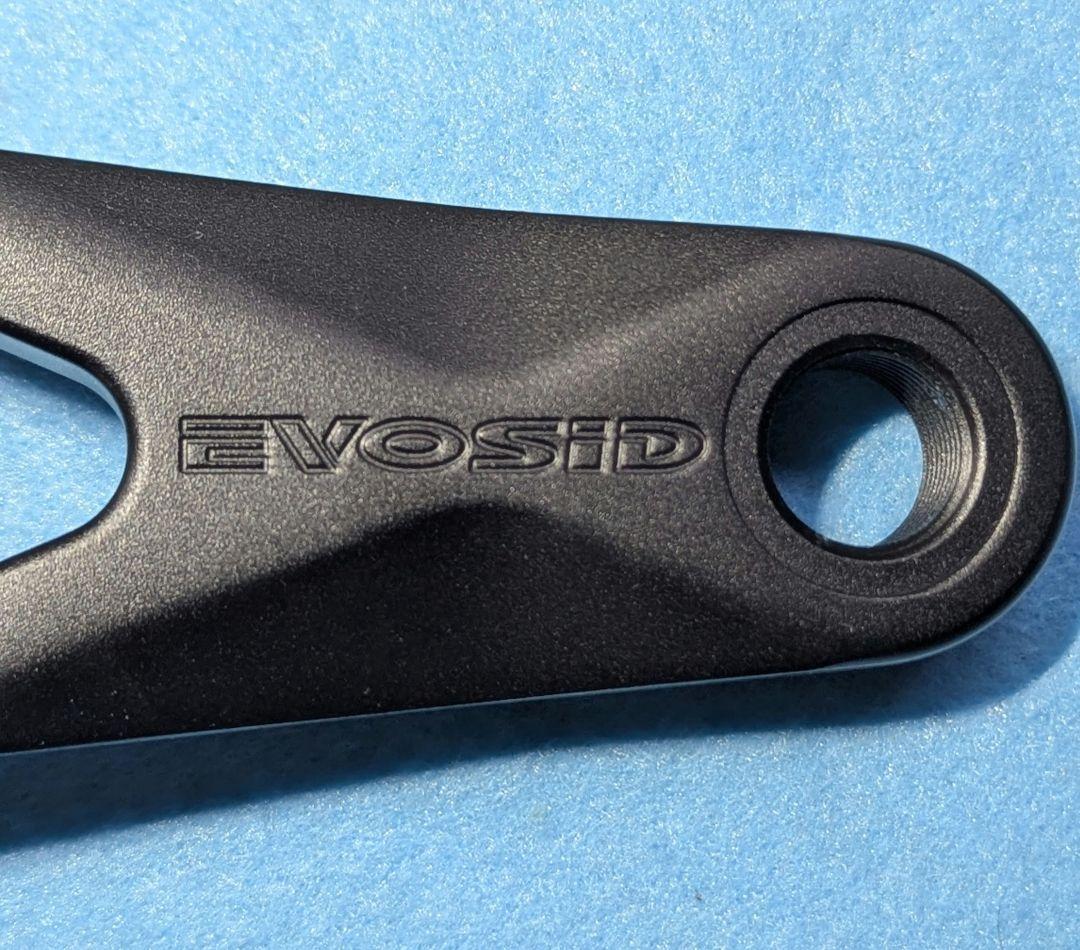 (BB付属)EVOSID cyber クランクアームセット ブラック 170mm