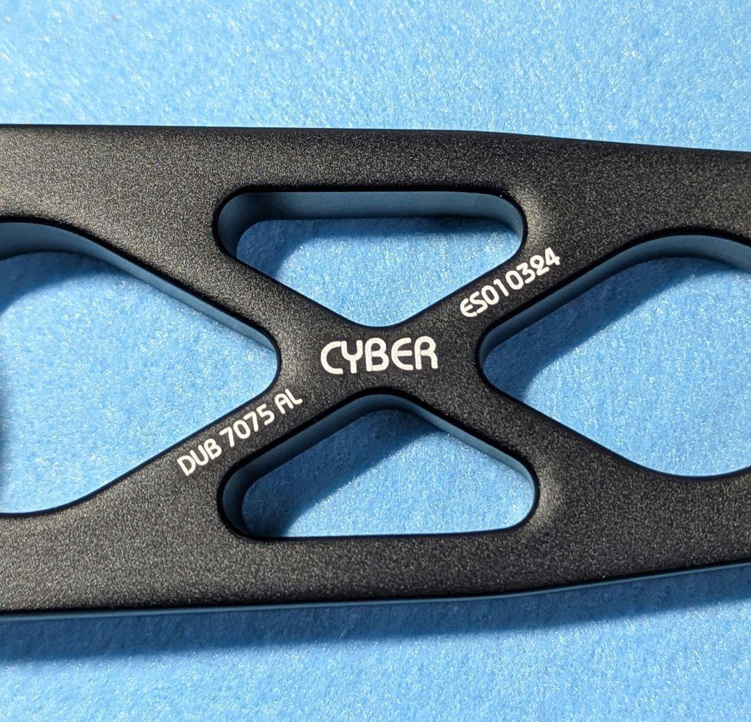 (BB付属)EVOSID cyber クランクアームセット ブラック 170mm