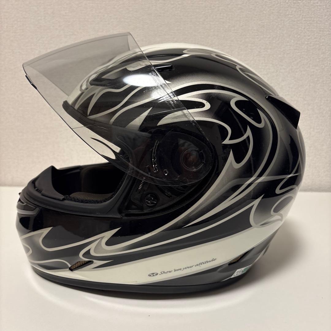 Kabuto-FF-R III フルフェイスヘルメット ブラック/ホワイト