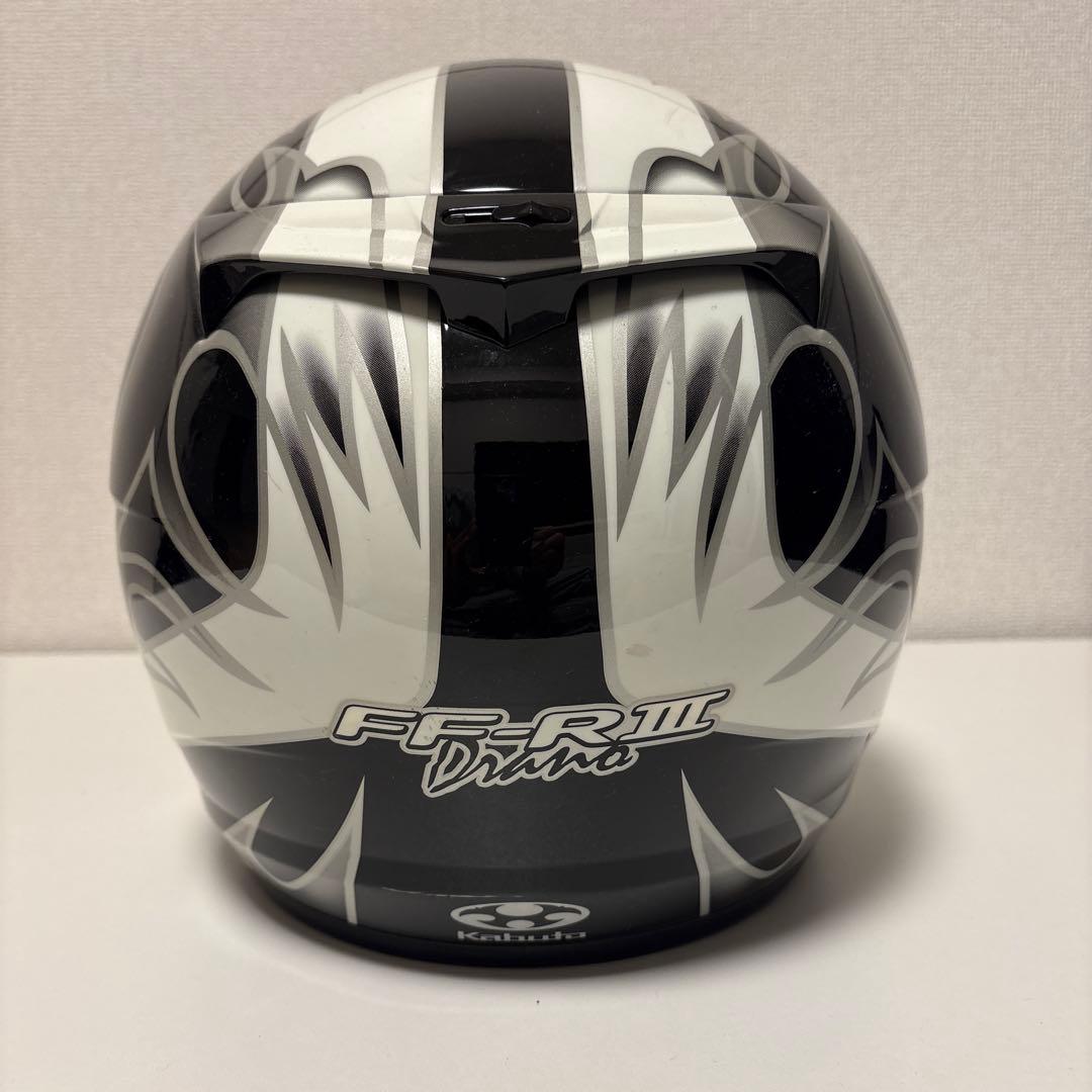 Kabuto-FF-R III フルフェイスヘルメット ブラック/ホワイト