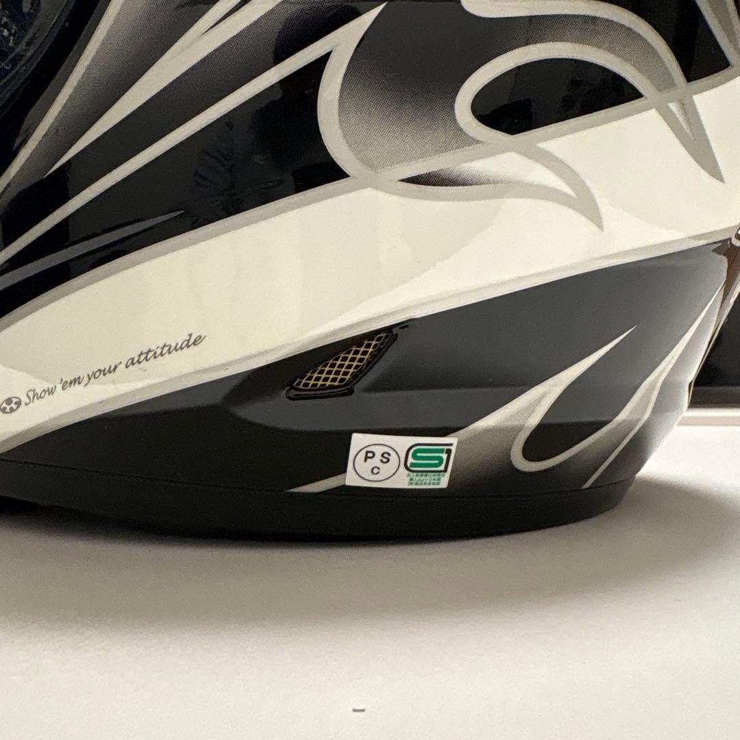 Kabuto-FF-R III フルフェイスヘルメット ブラック/ホワイト