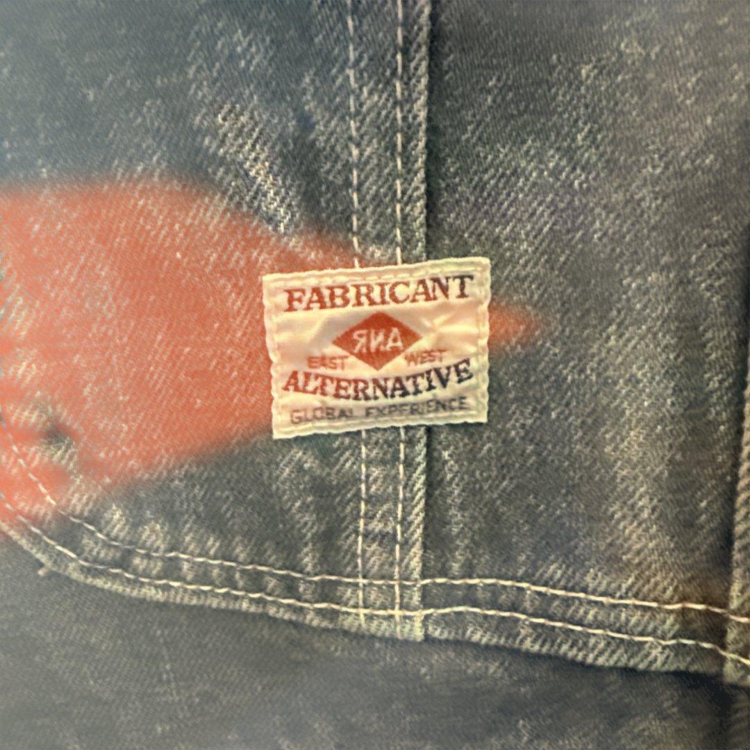 RNA 2025年春夏　デニムオーバーオール