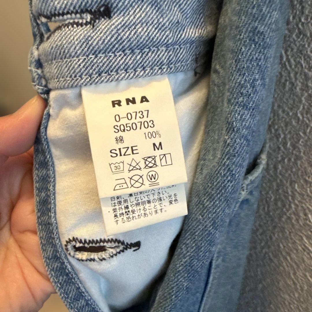 RNA 2025年春夏　デニムオーバーオール