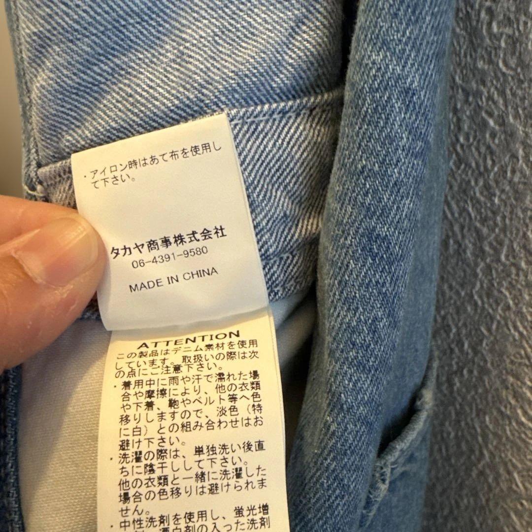 RNA 2025年春夏　デニムオーバーオール