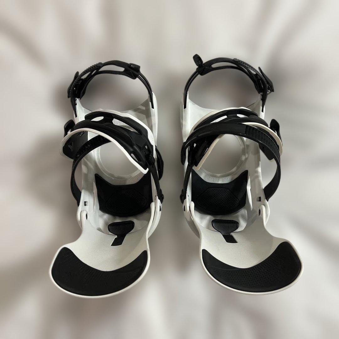 JONES MERCURY FASEスノーボード　ビンディング M ホワイト