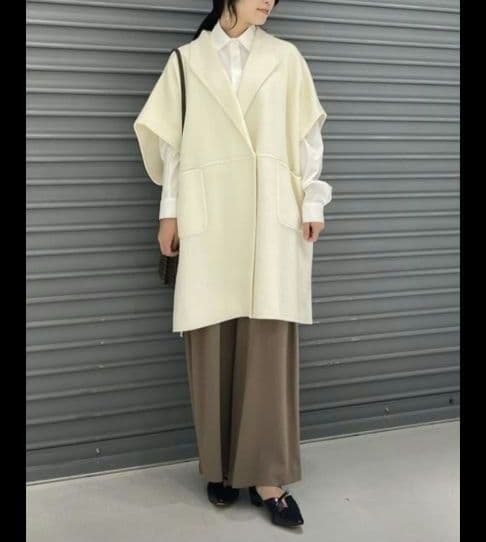 ヤマダヤ　Aga ウール ケープコート スコットクラブ