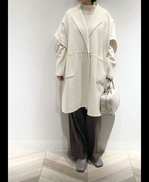 ヤマダヤ　Aga ウール ケープコート スコットクラブ