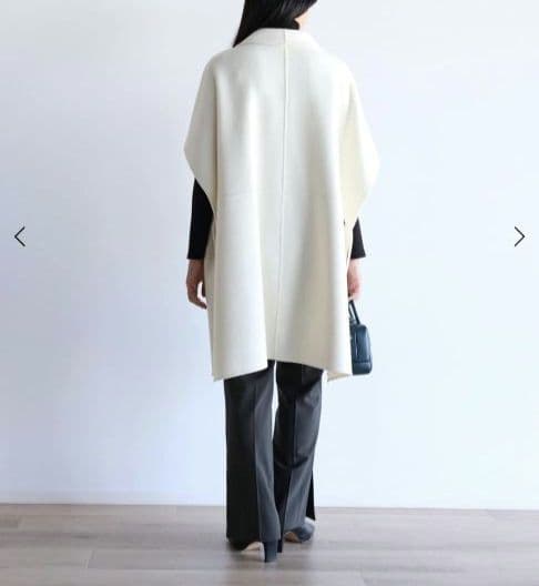 ヤマダヤ　Aga ウール ケープコート スコットクラブ