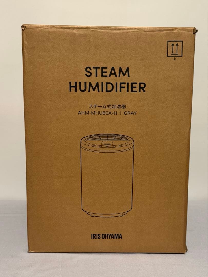IRIS OHYAMA 加湿器 AHM-MHU60A-Hグレー 2025年製