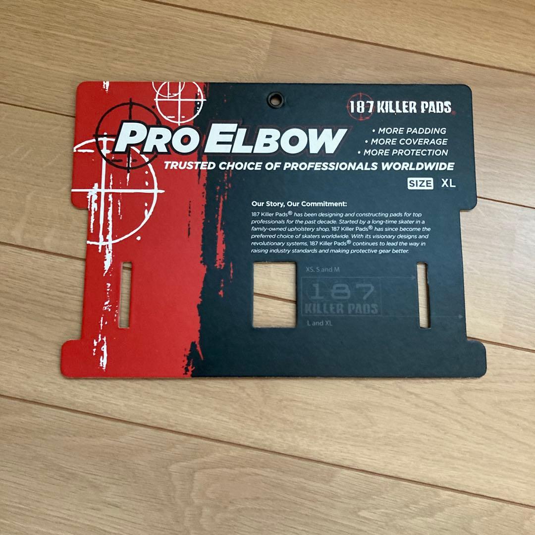 【新品】187 KILLER PADS 膝&肘　サイズXL（大人用）
