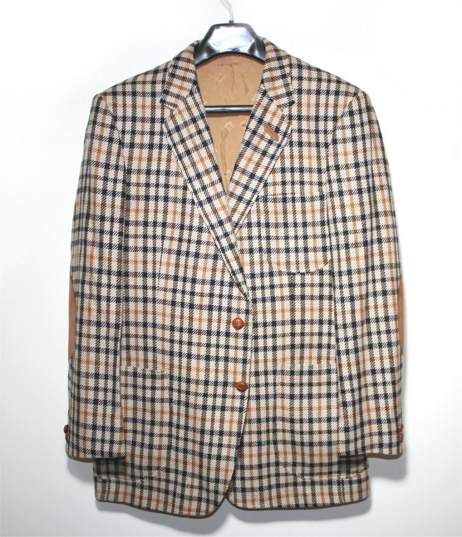 た*う様 英国製 Daks ダックス シンプソン ロンドン テーラードジャケット