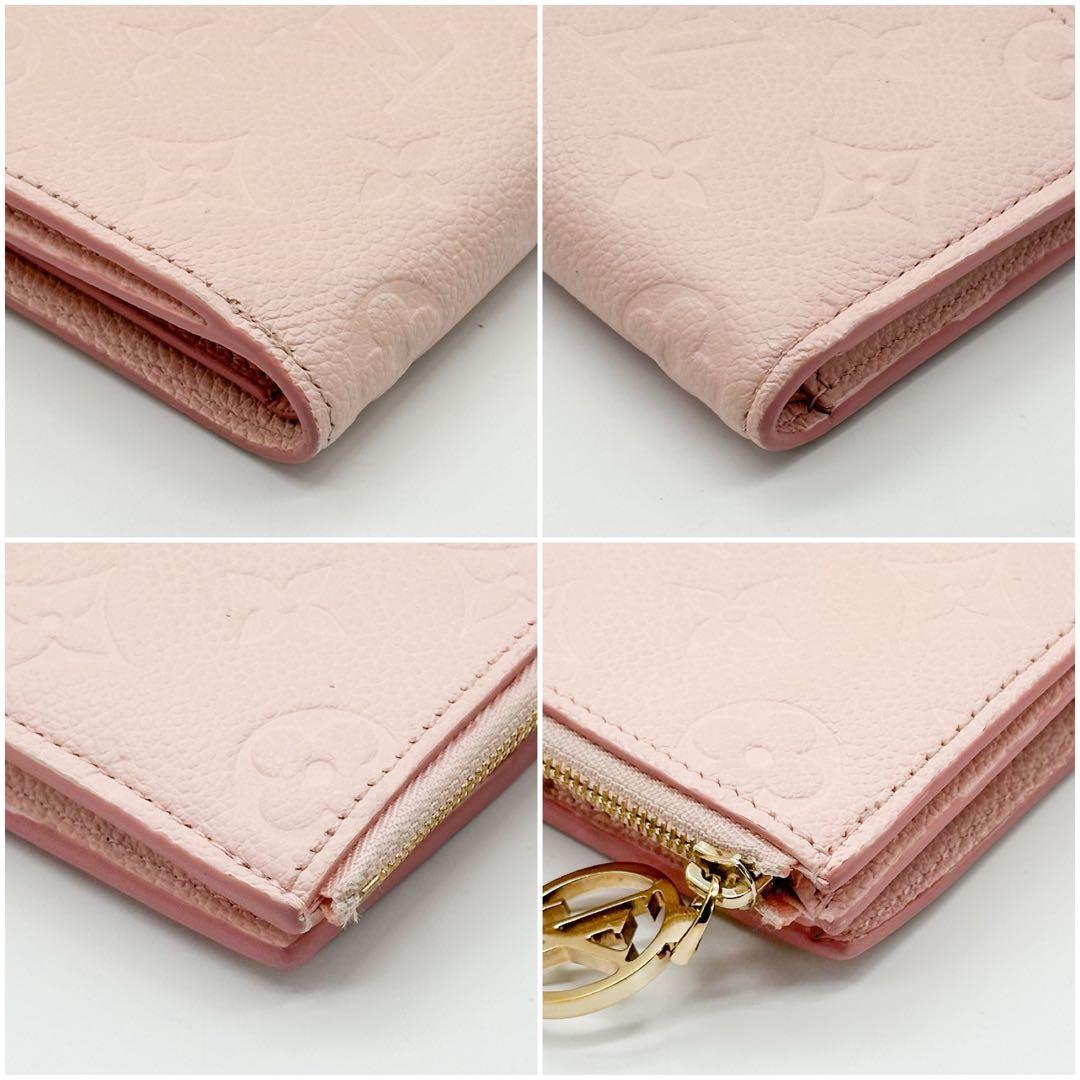 【使用わずか・箱付き・現行品】ルイヴィトン ポルトフォイユ リサ アンプラント