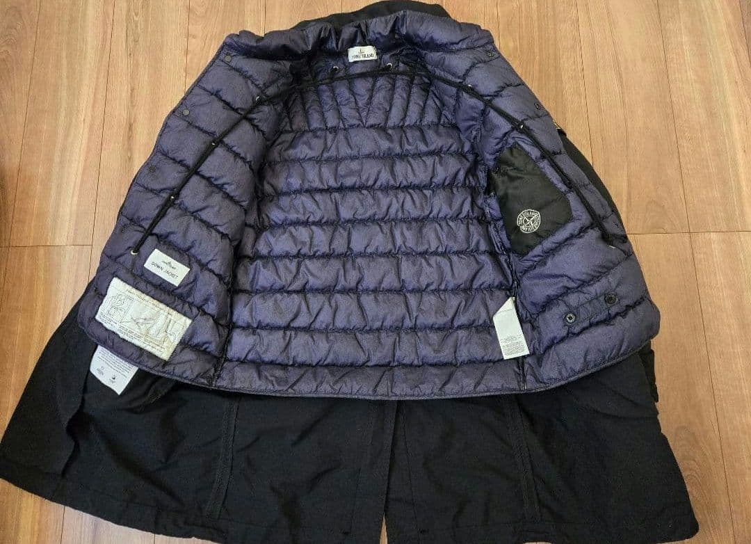 Ya85432様 STONE 　ステンカラーコート　インナーダウン