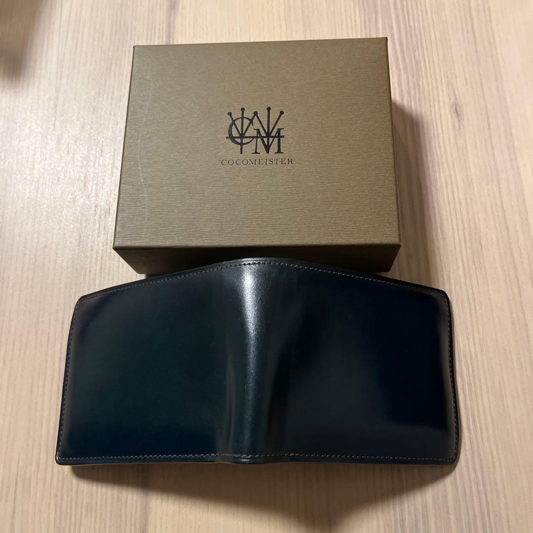 COCOMEISTER ココマイスター　 水染めコードバン　ラスティング　ブルー