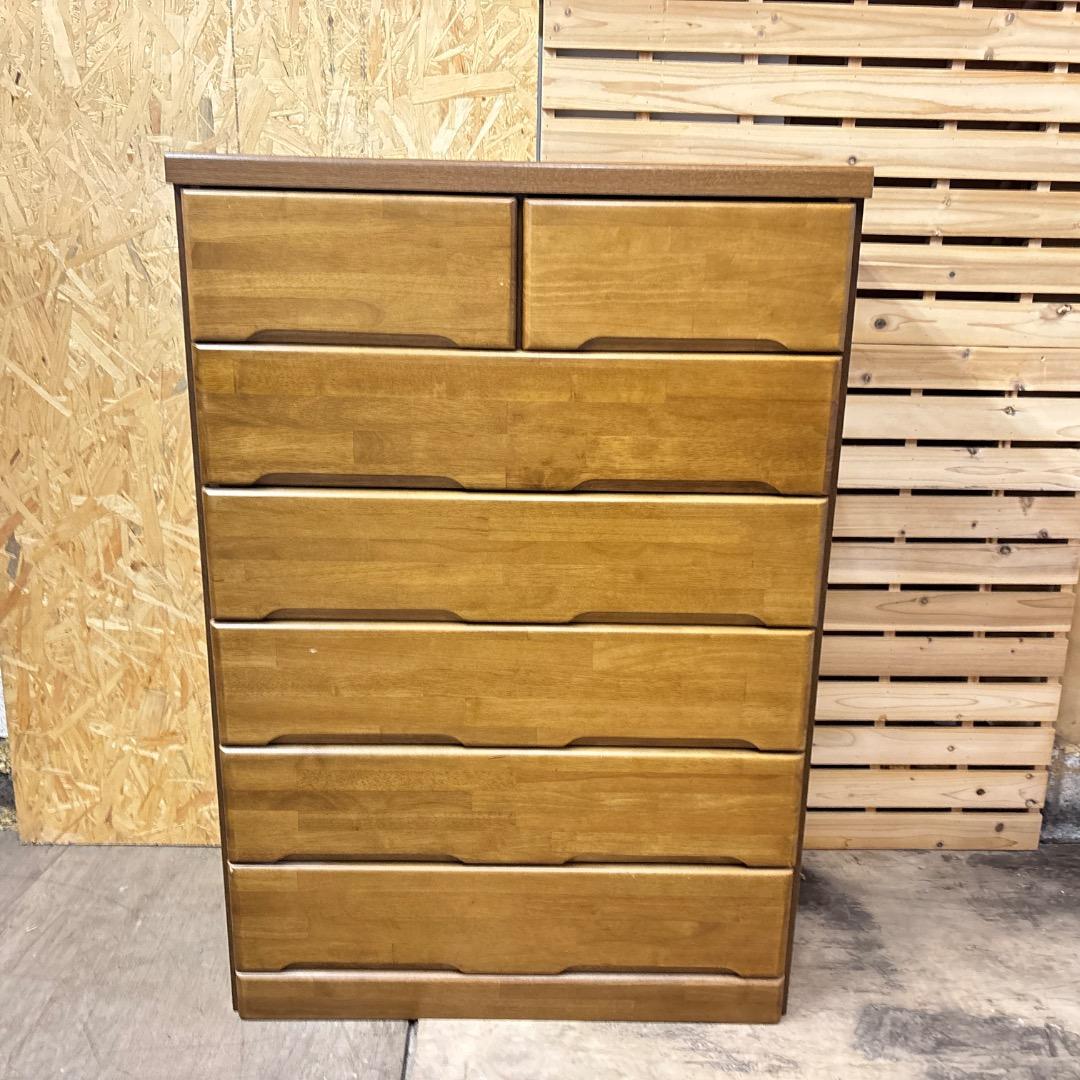 早い者勝ち‼️旭川家具　当時物　ヴィンテージ　ハイチェスト　整理タンス