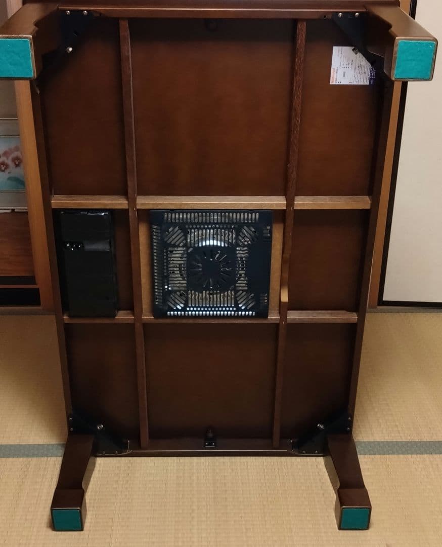 木製座卓 ダークブラウン(送料込み)