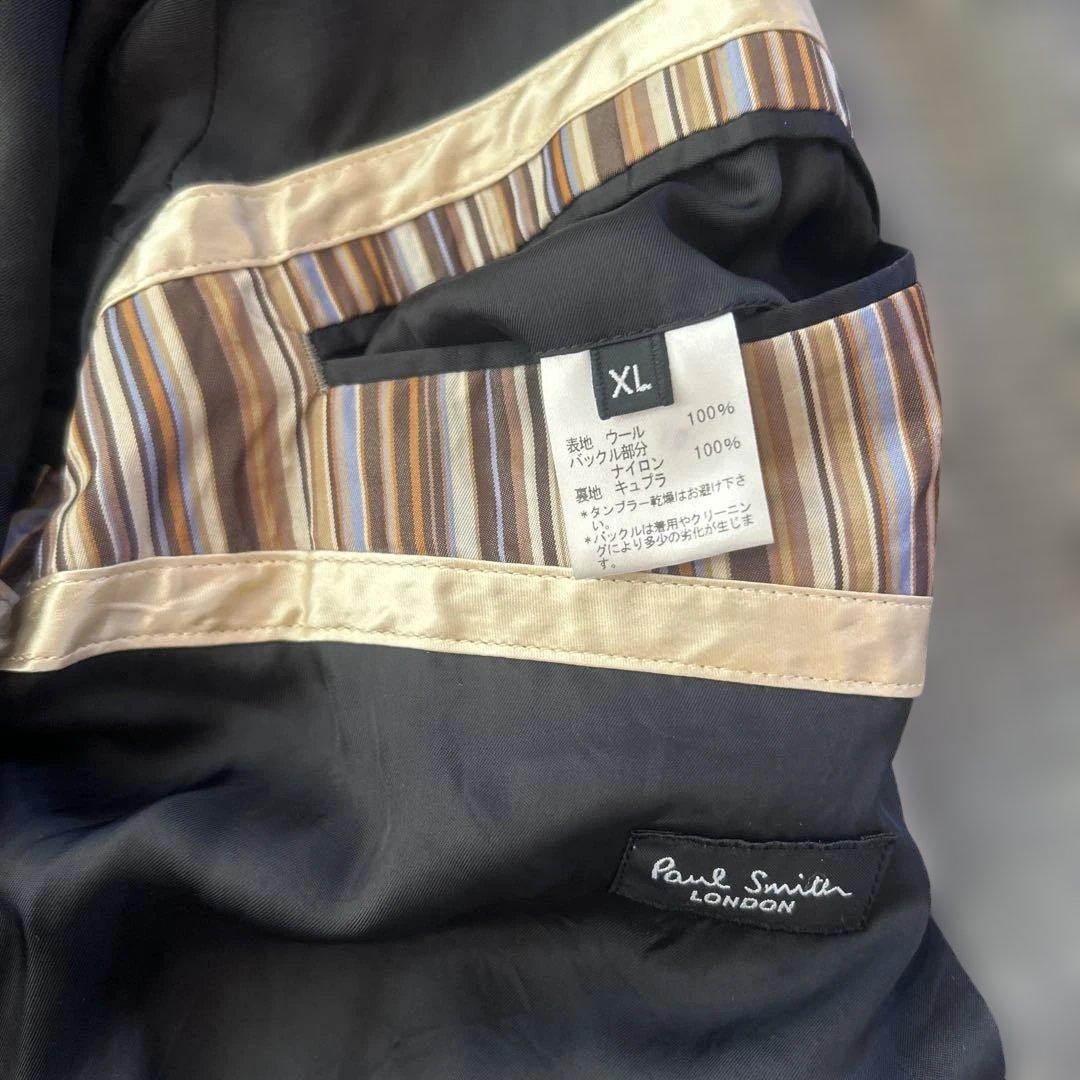 Paul Smith サイズXL チェック柄トレンチコート