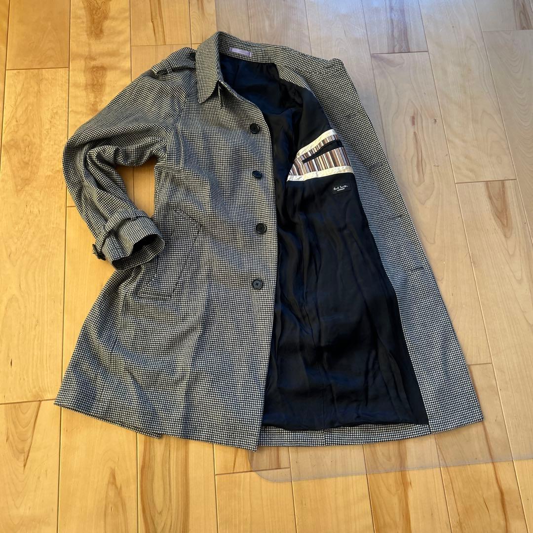 Paul Smith サイズXL チェック柄トレンチコート
