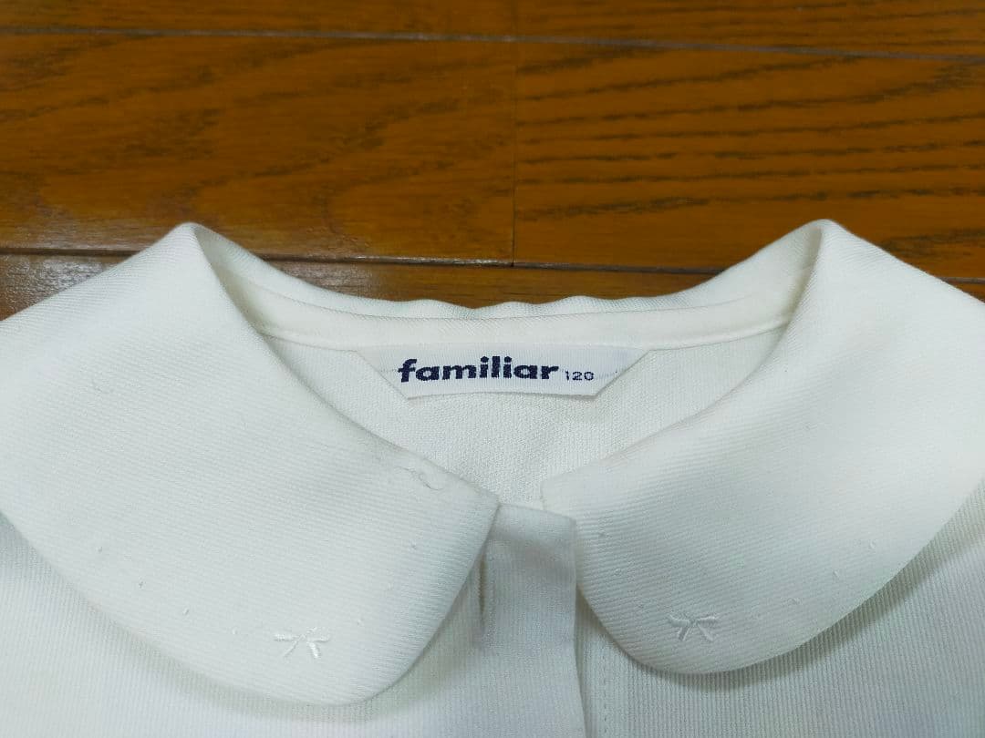 【美品】ファミリア　フォーマルドレス3点セット 120cm 　お受験