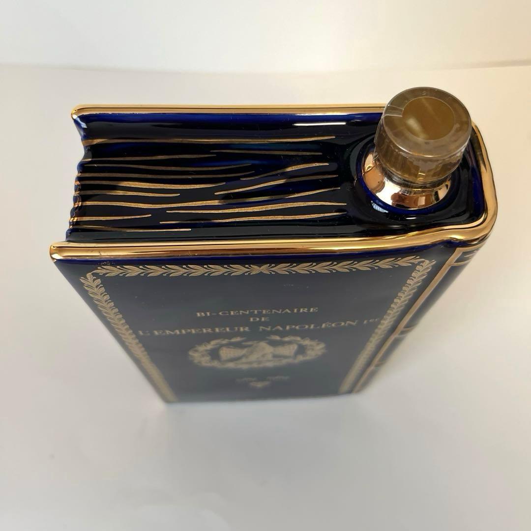ナポレオン カミュ コニャック ブック ブルー 陶器 古酒 青 未開栓