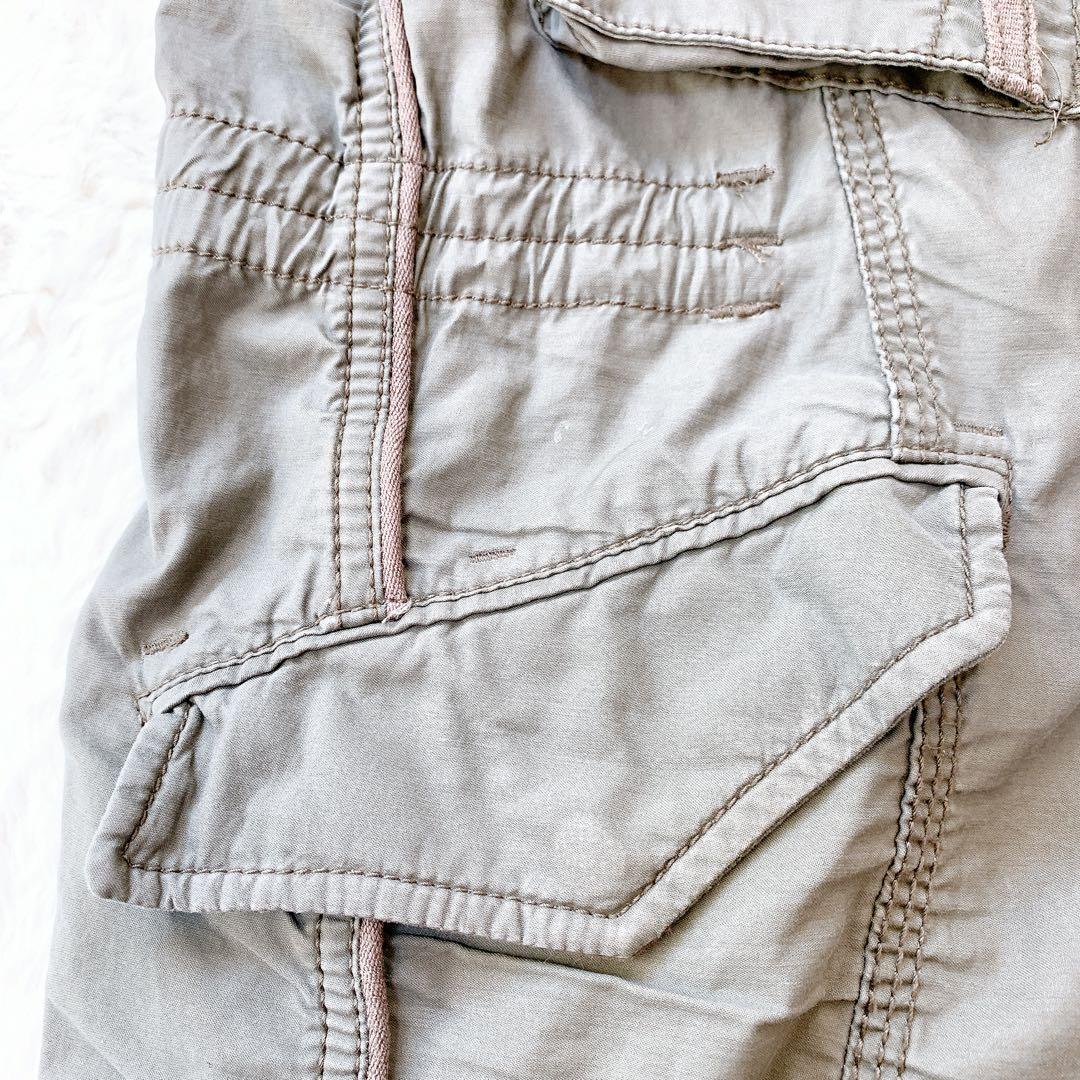 ゴア カーキミリタリージャケット フード収納 綿100% アウター 羽織 メンズ