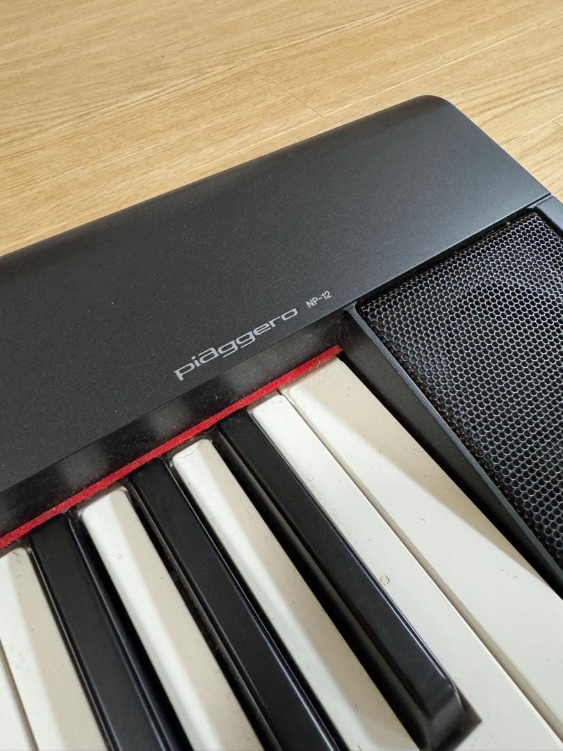 【美品】YAMAHA　ヤマハ　電子ピアノ　piaggero NP-12 61鍵盤