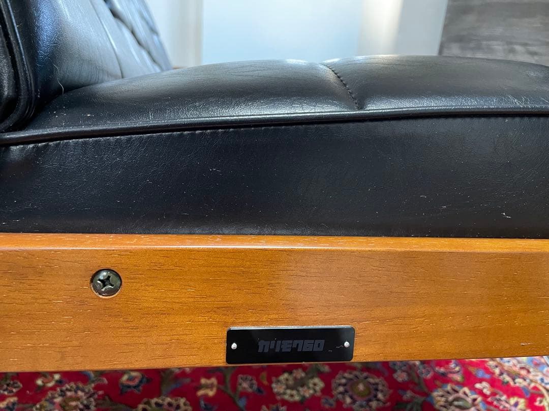 カリモク60 Kチェア2シータースタンダードブラック