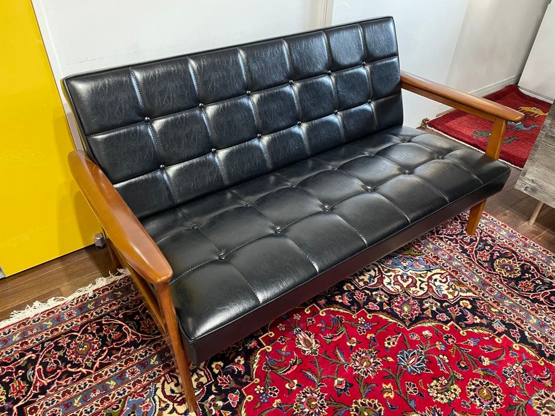 カリモク60 Kチェア2シータースタンダードブラック