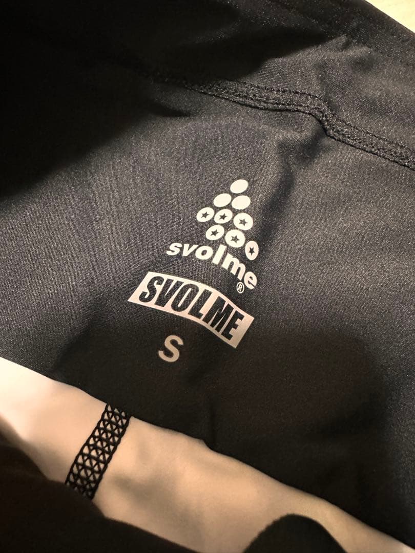 【未使用】SVOLMEビートマルチポケットミドルスパッツ BLACK＊GY S