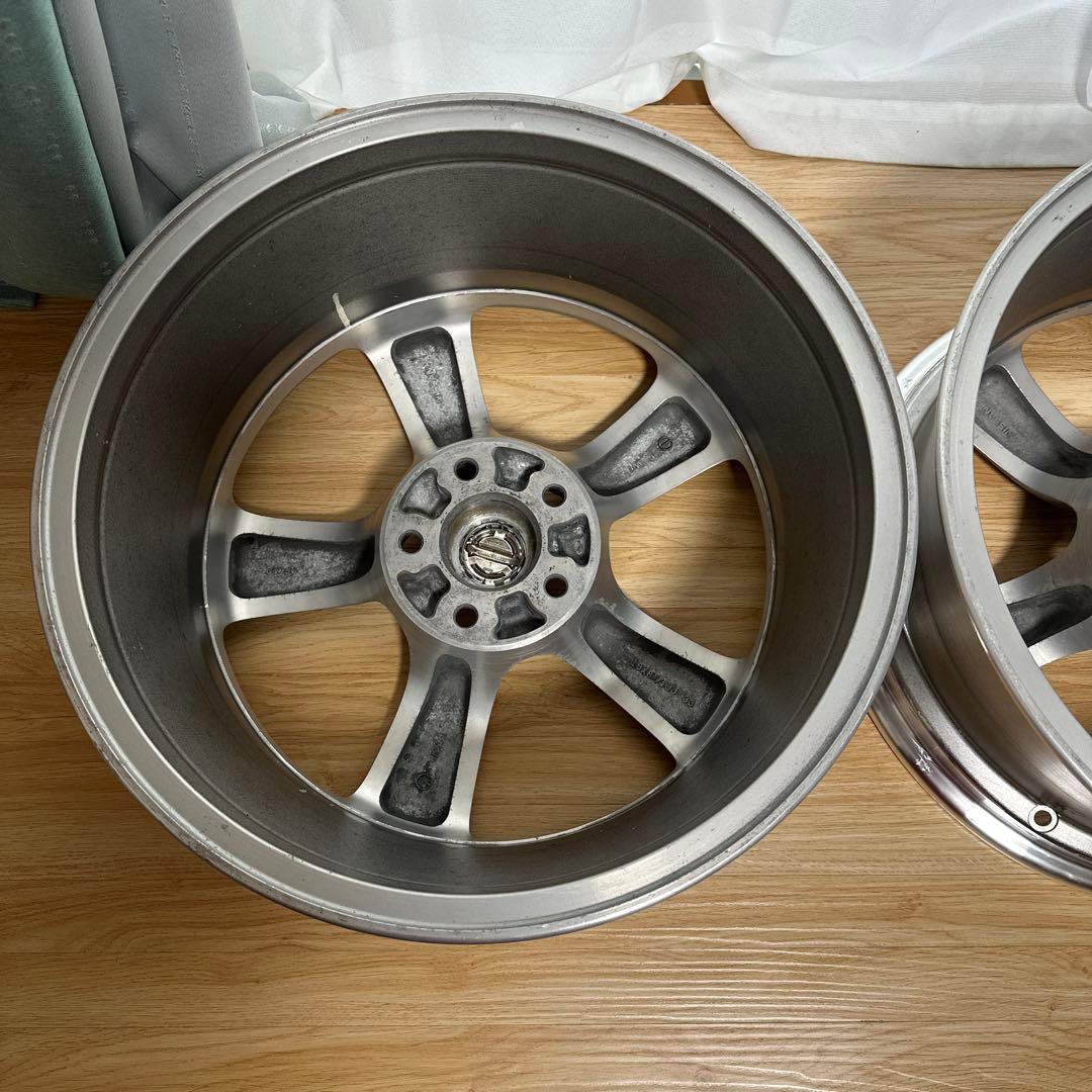 フェアレディZ33 後期純正18インチ 8.5J 2本 送料込み