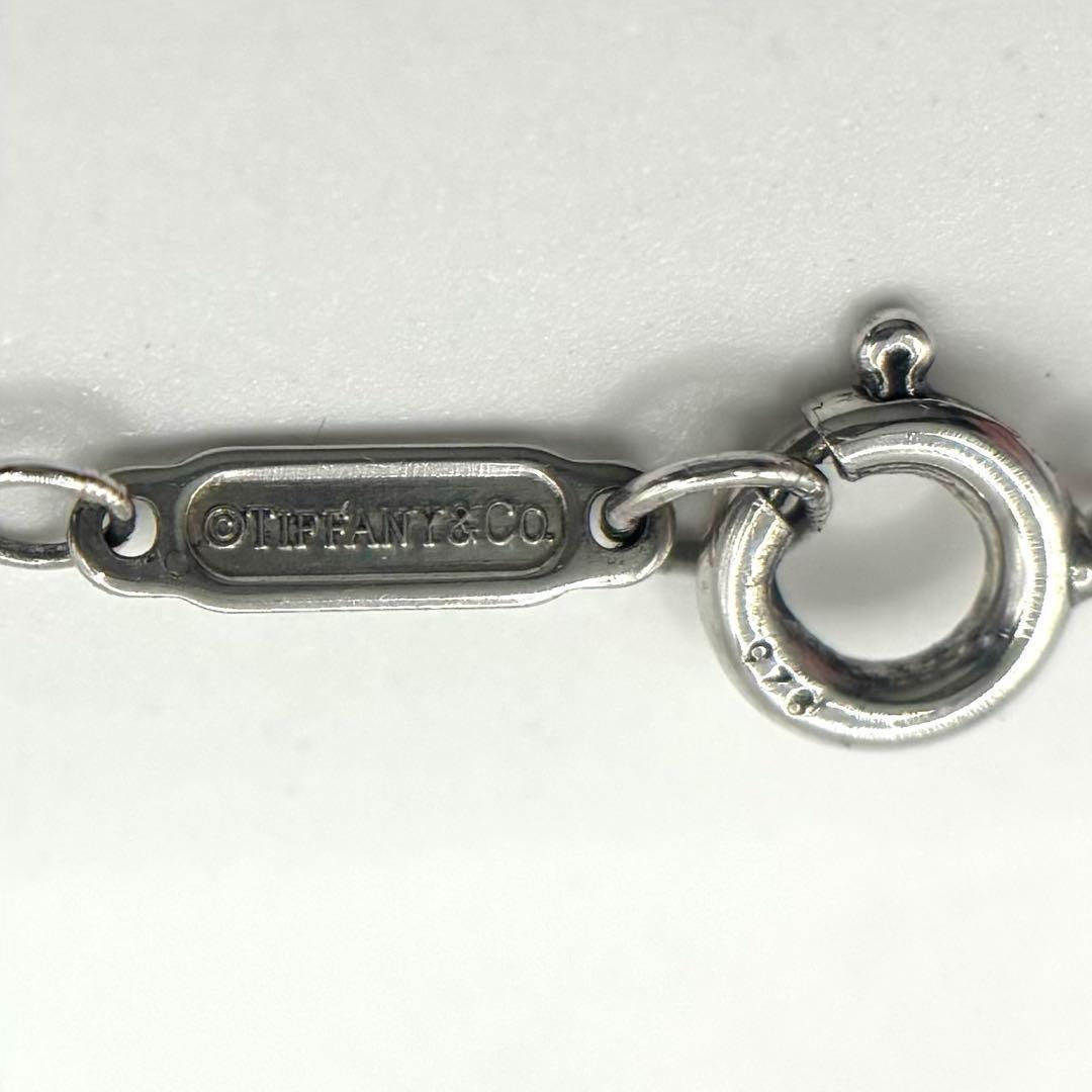 TIFFANY&CO.【美品】カデナロックイニシャルSネックレス　925 希少