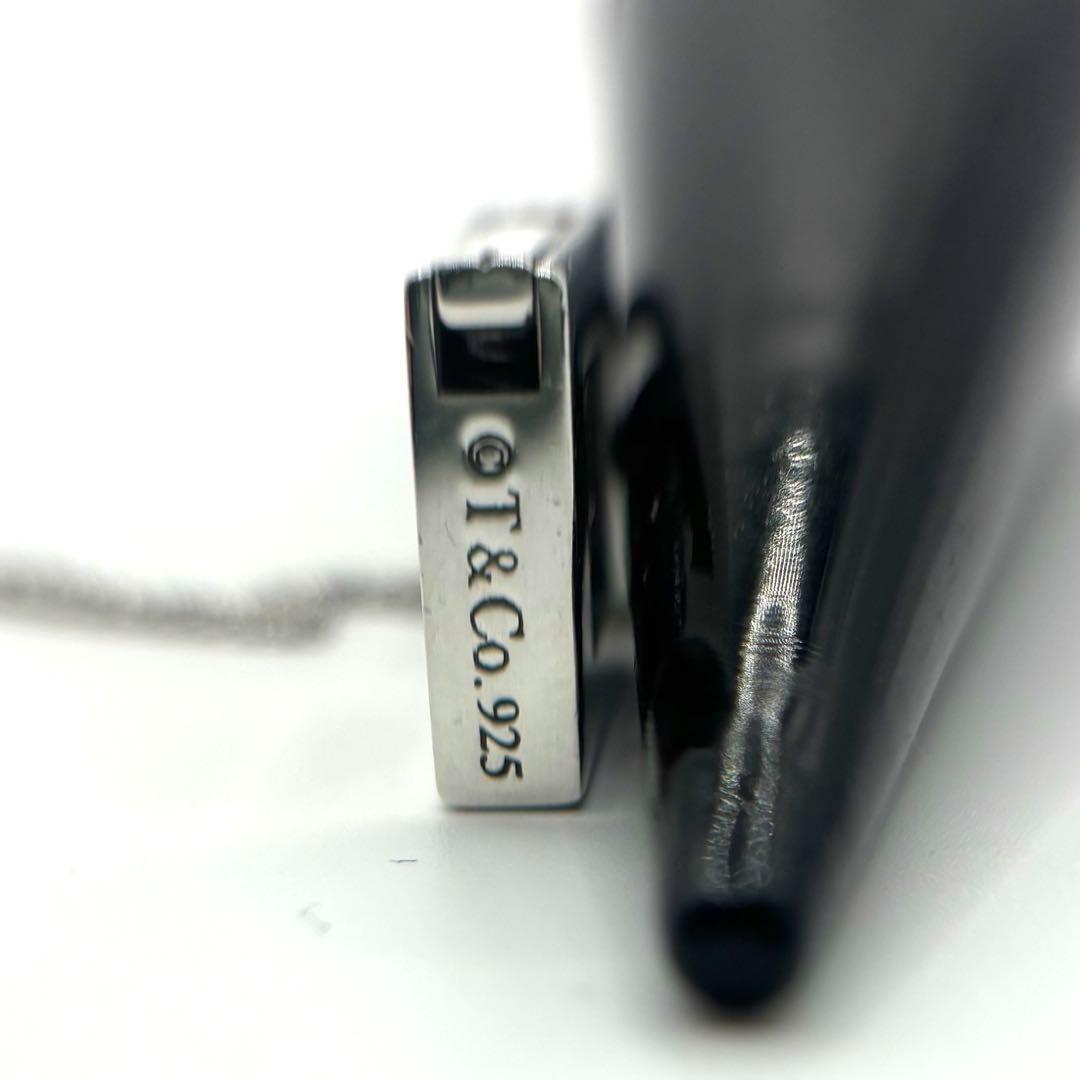 TIFFANY&CO.【美品】カデナロックイニシャルSネックレス　925 希少