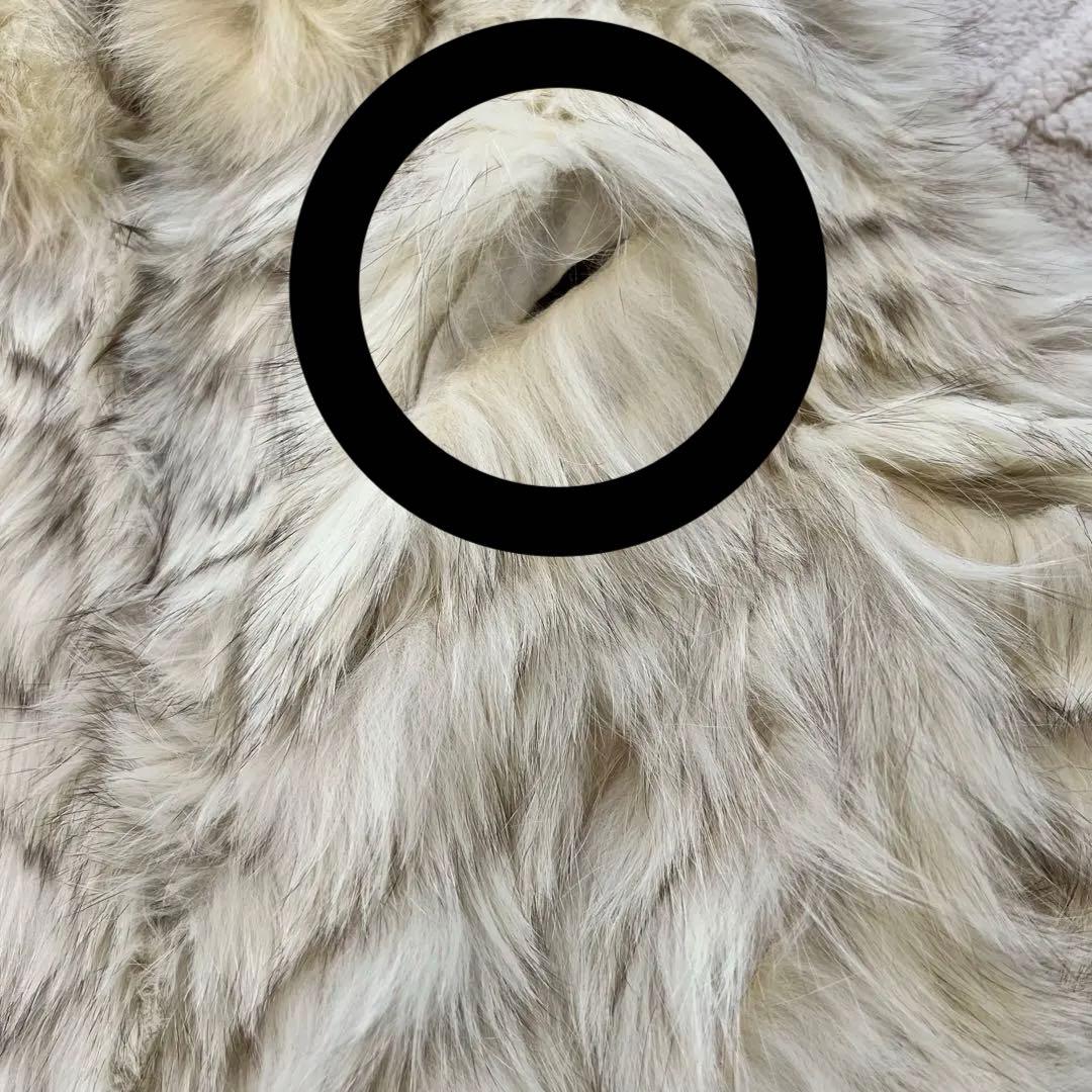 訳あり SAGA FOX 毛皮コート Lサイズ