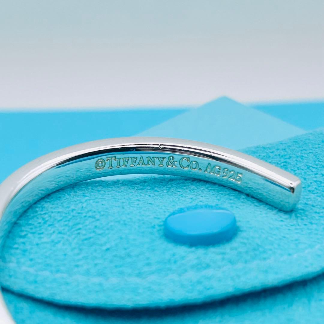 【人気】ティファニー バングル ナロー 1837 シルバー925