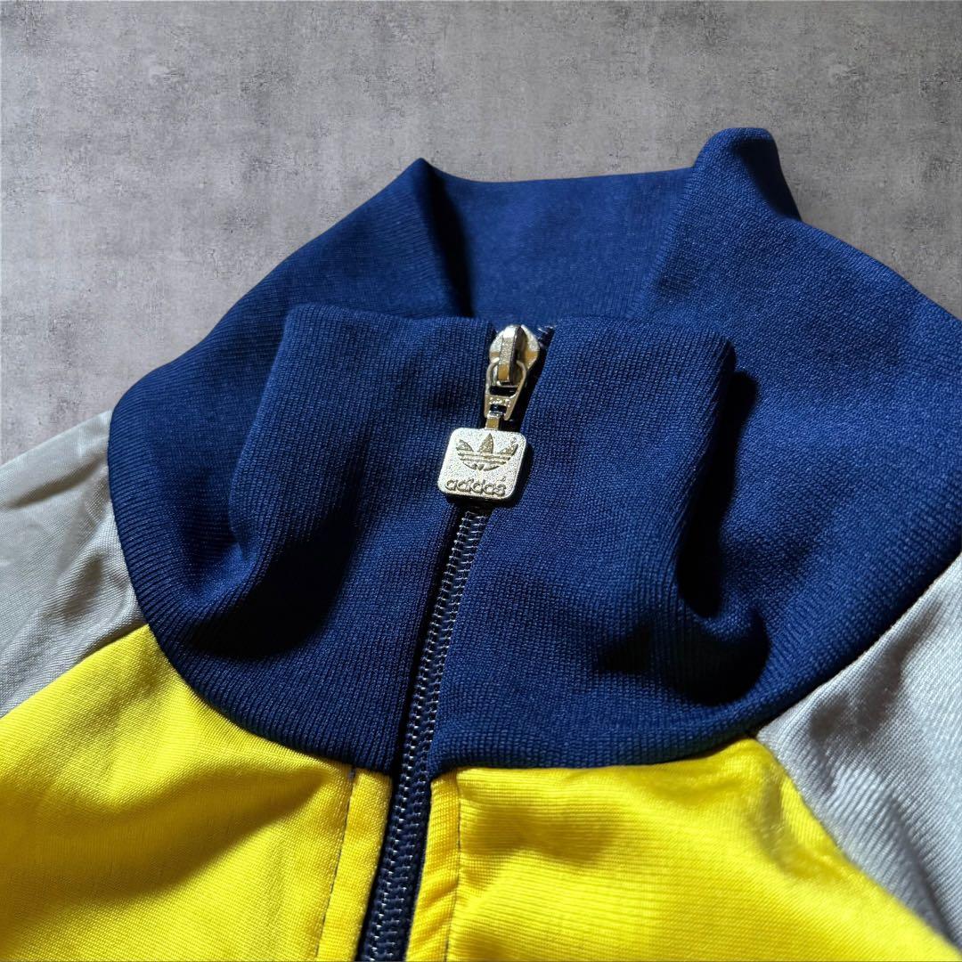 マイケル。1583 古着80年代adidasトラックジャケット短丈マルチカ