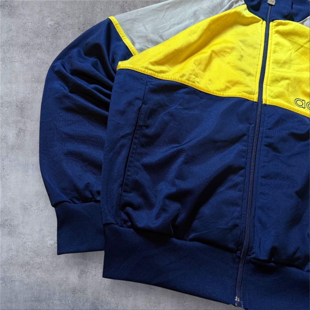 マイケル。1583 古着80年代adidasトラックジャケット短丈マルチカ