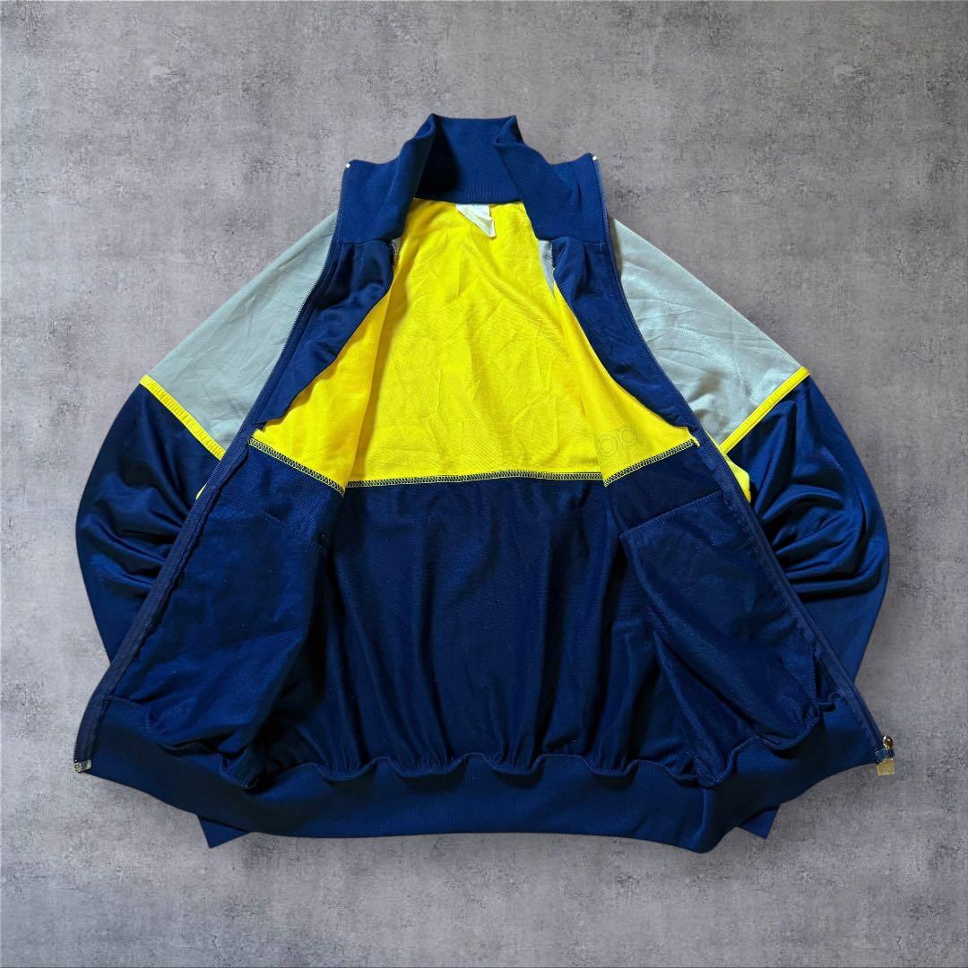 マイケル。1583 古着80年代adidasトラックジャケット短丈マルチカ