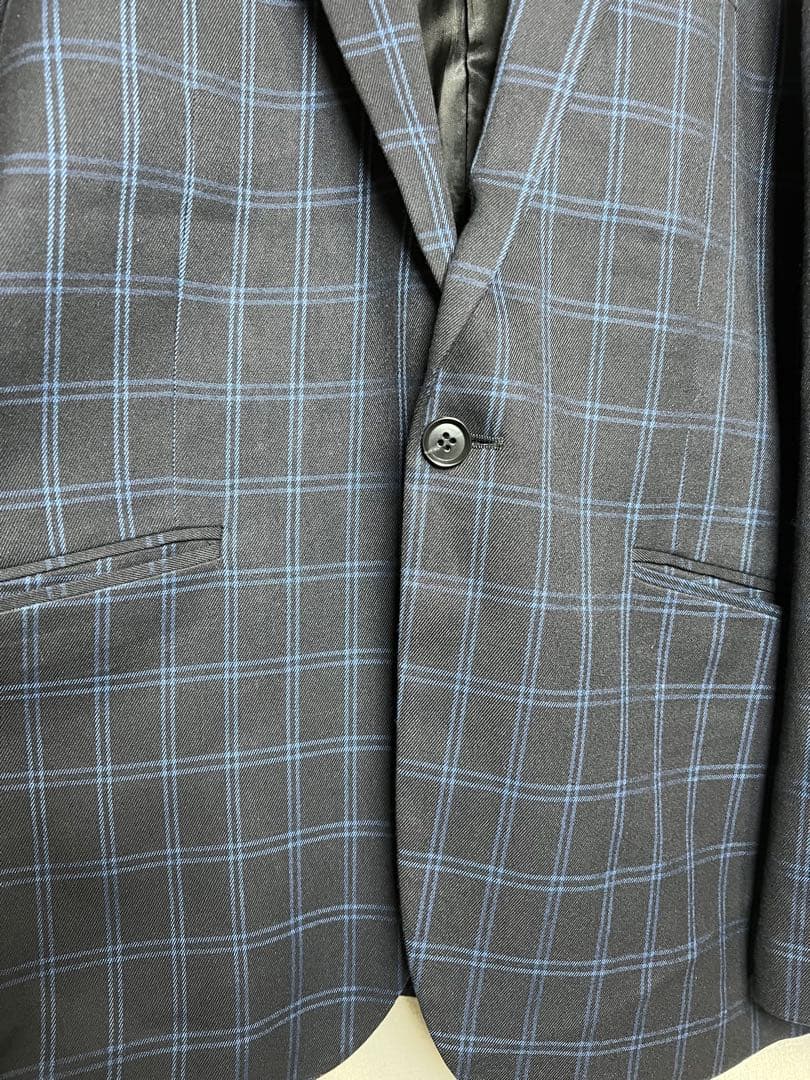 HUGO BOSS スーツセットアップ　カジュアルスーツ　ストライプ柄