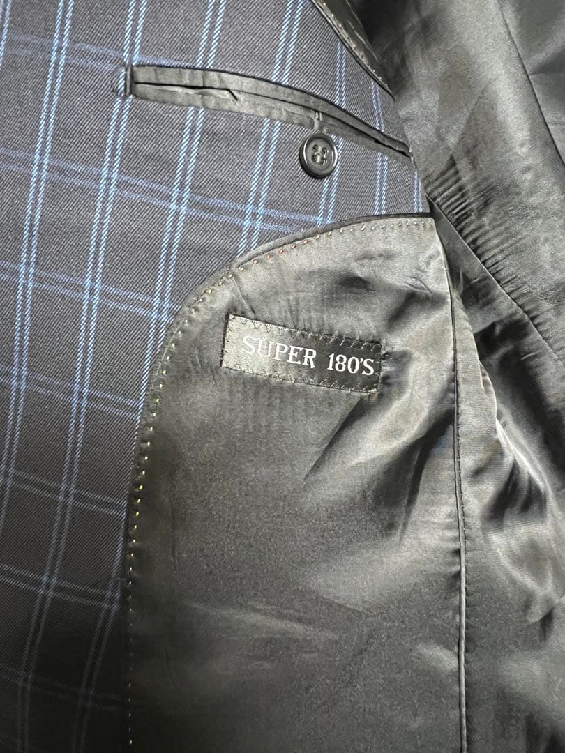 HUGO BOSS スーツセットアップ　カジュアルスーツ　ストライプ柄