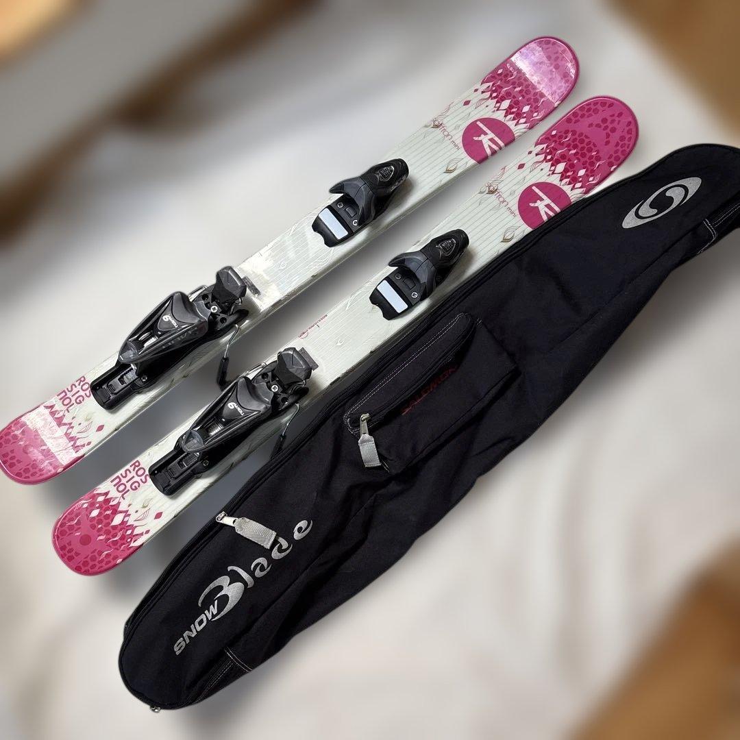 値下げ❗️ROSSIGNOL saffron mini 99cm ビンディング付