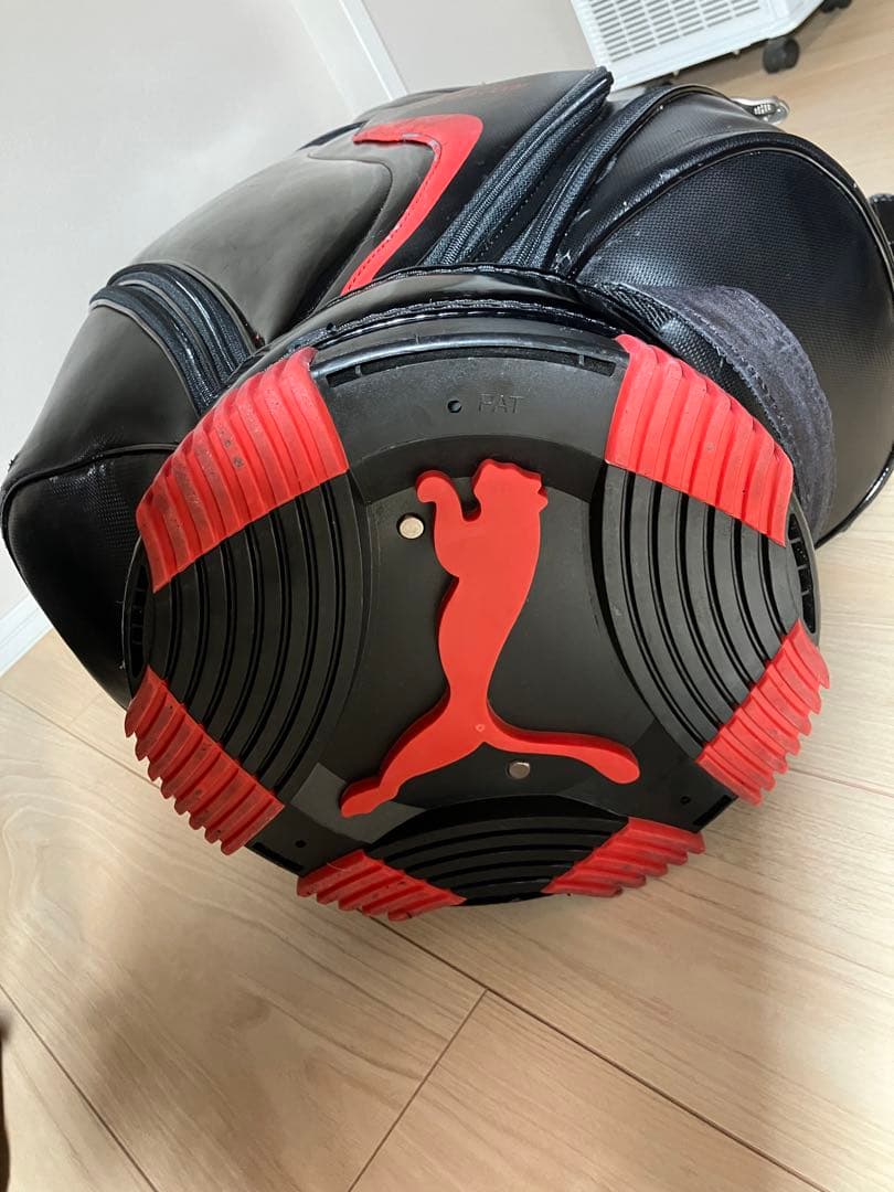 Puma キャディバッグ ブラック/レッド