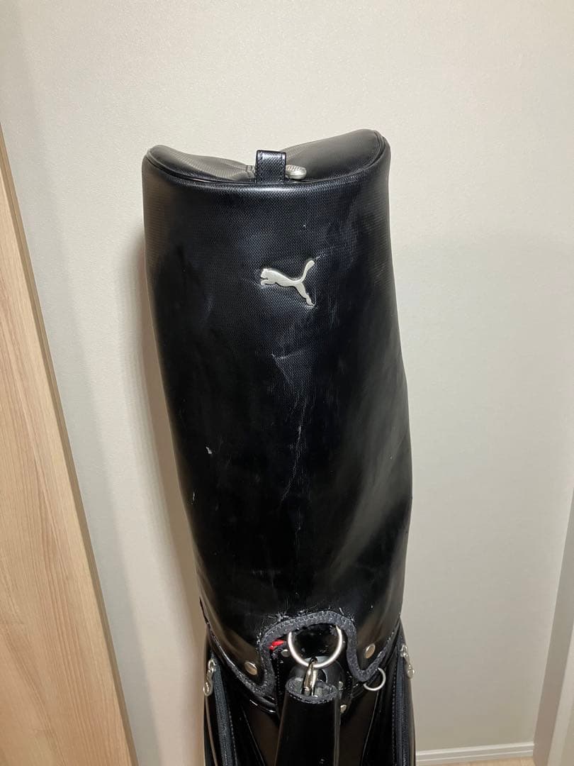 Puma キャディバッグ ブラック/レッド