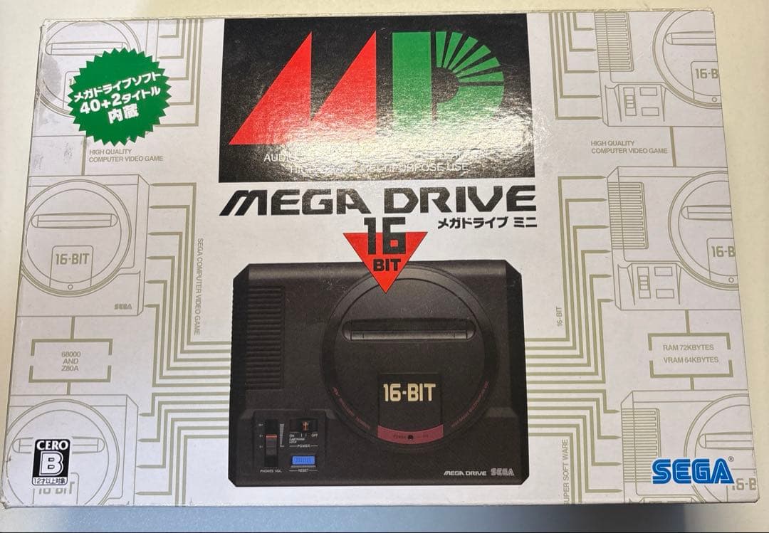 SEGA メガドライブ ミニ　沖縄・離島配送不可